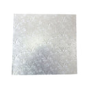 ENJAY - 10" SQUARE X 1/4 SILVER CAKE BOARD 10.5*10.5*7.5 24EA