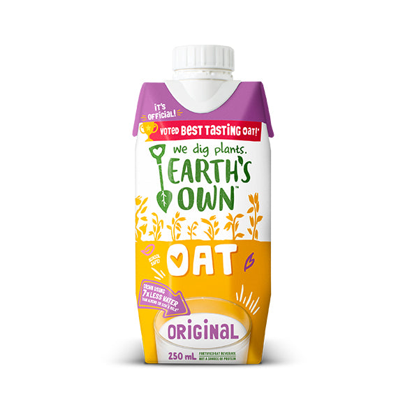 EARTH'S OWN - OAT ORIGINAL SINGLE SERVE 3x250 ML