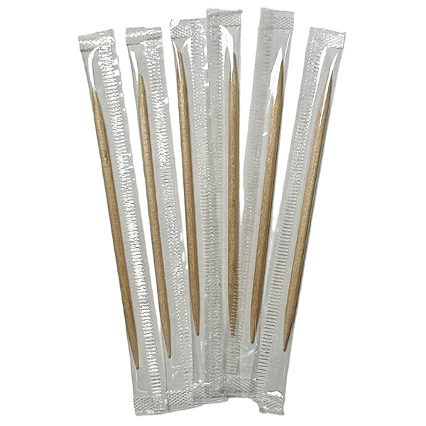 HY STIX - TOOTHPICK PLAIN CELLO WRAPPED 1000PK
