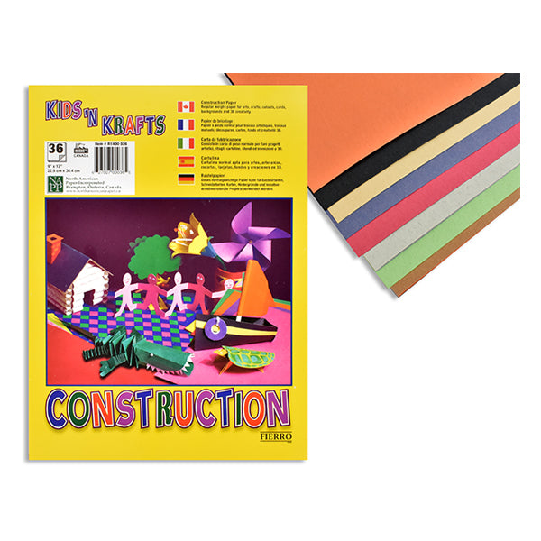 SELECTUM - CONSTRUCTION PAD 9x12in 36PG EA