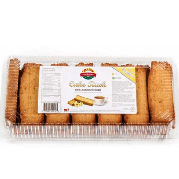 CRISPY - CAKE RUSK EGGLESS 750GR