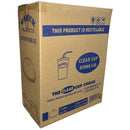 MAHER PRODUCTS - DOME LID FOR 12-24OZ CLEAR CUP 20x50 PK