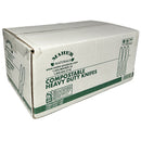 MAHER - KNIFE HEAVY WEIGHT WHITE COMPOSTABLE 1000EA