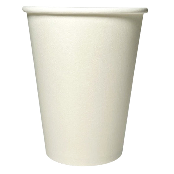 MAHER -  12OZ WHITE HOT PAPER CUP 50PK