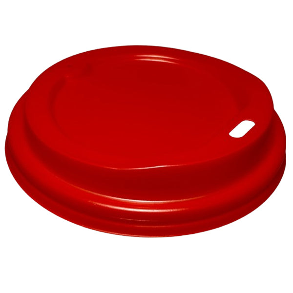 MAHER PRODUCTS - DOME LIDS RED 10OZ-20OZ 50 PK