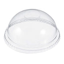 MAHER - NO-HOLE CLEAR DOME LIDS FOR CUP 98mm 50PK