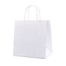 MAHER - 10x5x13 WHITE ROPE HANDLE PAPER BAG 250 PK