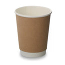 MAHER PRODUCTS - 16oz BROWN DOUBLE WALL CUP 20x25 PK