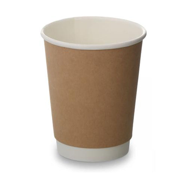 MAHER PRODUCTS - 16oz BROWN  DOUBLE WALL CUP 25 PK