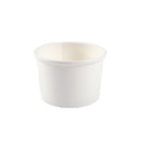 MAHER - 8oz WHITE FOOD CONTAINER DOUBLE COATED 20x50 PK
