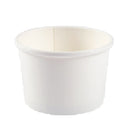MAHER - 16oz WHITE FOOD CONTAINER DOUBLE COATED 20x25 PK