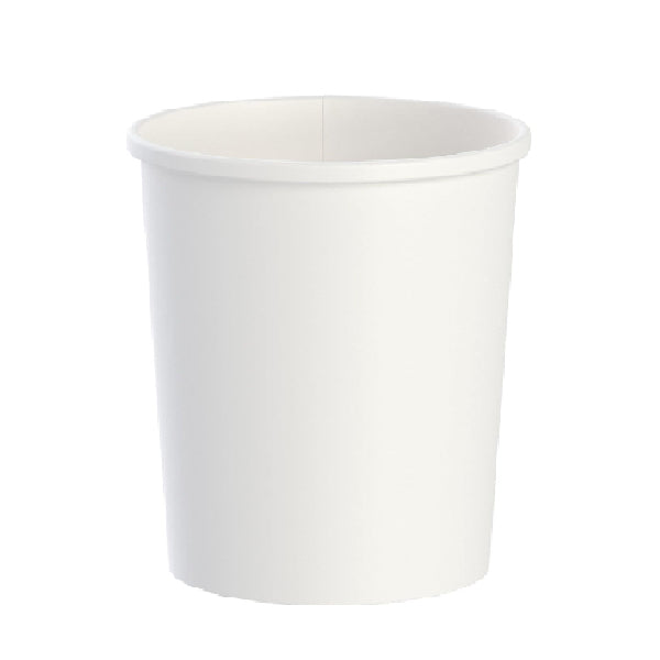 MAHER - 20oz WHITE FOOD CONTAINER DOUBLE COATED 20x25 PK