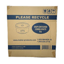 MAHER - 16oz WHITE SOUP CONTAINER COMBO DOUBLE COATED 250 PK