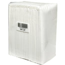 MAHER - 1/8 FOLD DINNER NAPKIN VIRGIN WHITE 2 PLY 15x17in 20x150 PK