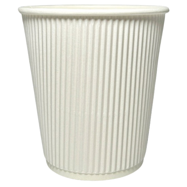 MAHER PRODUCTS - 16oz WHITE RIPPLE WALL CUP 20x25 PK