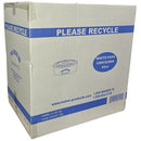 MAHER PRODUCTS - WHITE FOOD CONTAINER 45oz 6x50 PK
