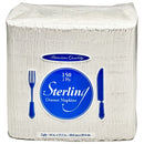 STERLING - 2 PLY DINNER NAPKINS 150CT