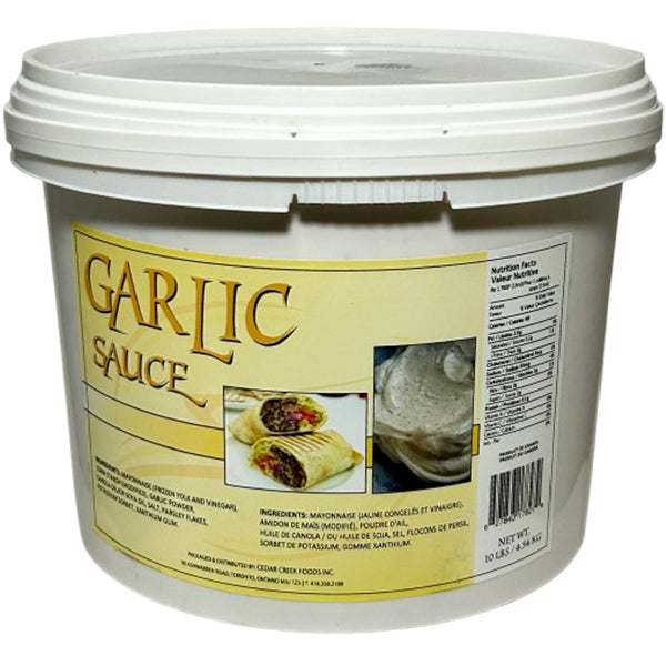 CEDAR CREEK - GARLIC SAUCE 4.54KG