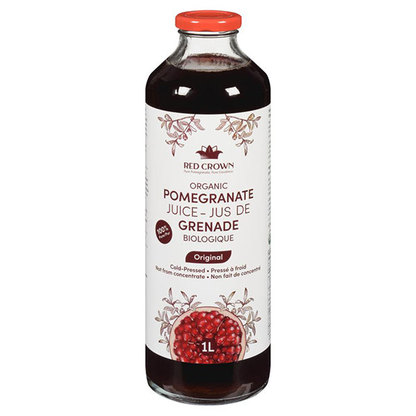 RED CROWN - POMEGRANATE JUICE ORGANIC 1LT