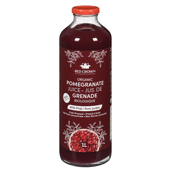 RED CROWN - POMEGRANATE JUICE ORG. WITH PULP 1LT