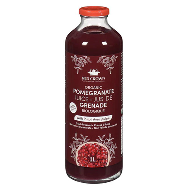 RED CROWN - POMEGRANATE JUICE ORG. WITH PULP 6x1 LT