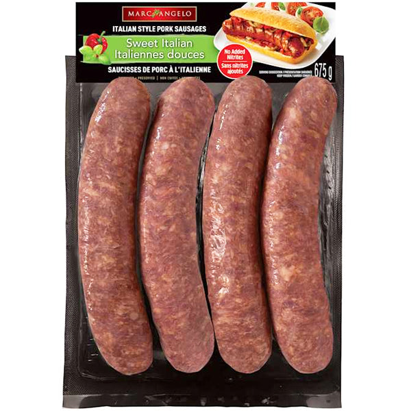 MARC ANGELO - SWEET ITALIAN JUMBO SAUSAGES 675GR
