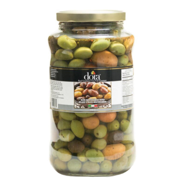 DORA - MIXED OLIVES MEDITER0RANEAN  (GLASS) 3100ML