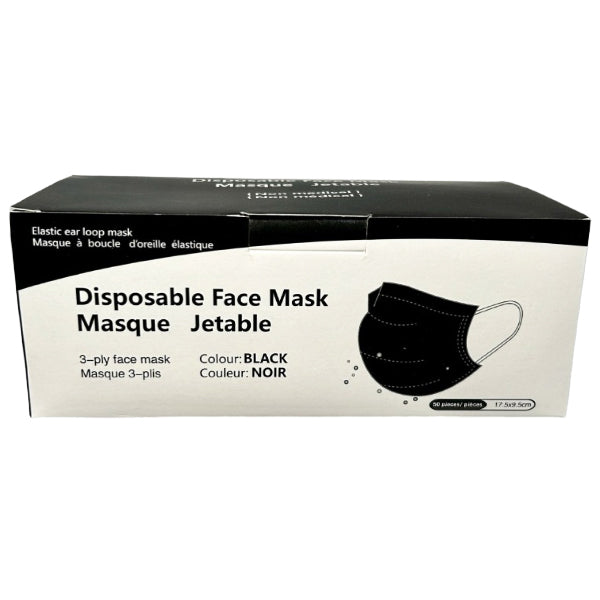 CHIZOU - BLACK DISPOSABLE MASK 50EA