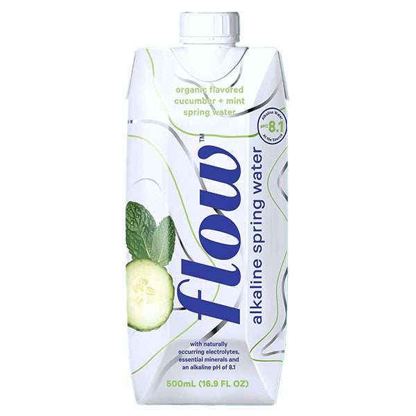 FLOW WATER - CUCUMBER MINT 12x500 ML