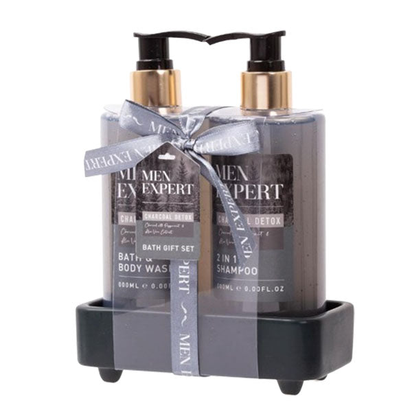 MEN EXPERT - CERAMIC MENS BATH SET 350ML EA