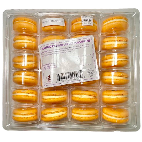 AG MACARONS - MANGO PASSION FRUIT 24CT