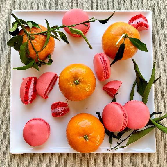 AG MACARONS - CRANBERRY ORANGE 24CT