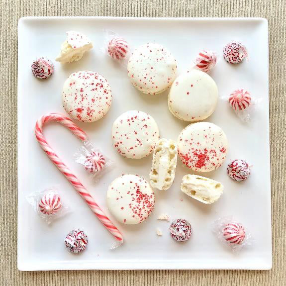 AG MACARONS - CANDY CANE 24CT