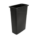 GLOBE - SLIM CONTAINER 23 GALLON BLACK 1EA