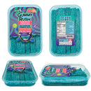 GUMMY RUSH - SOURBELT TUBS BLUE RASPBERRY 285GR
