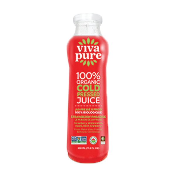 VIVA PURE - 100% STRAWBERRY PARADISE 12x330 ML