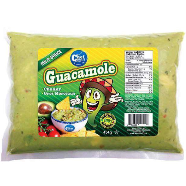 CHEF NUTRI - GUACAMOLE MILD 1LB