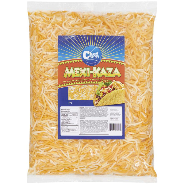 CHEF NUTRI - MEXIKAZA SHREDDED CHEESE 2KG