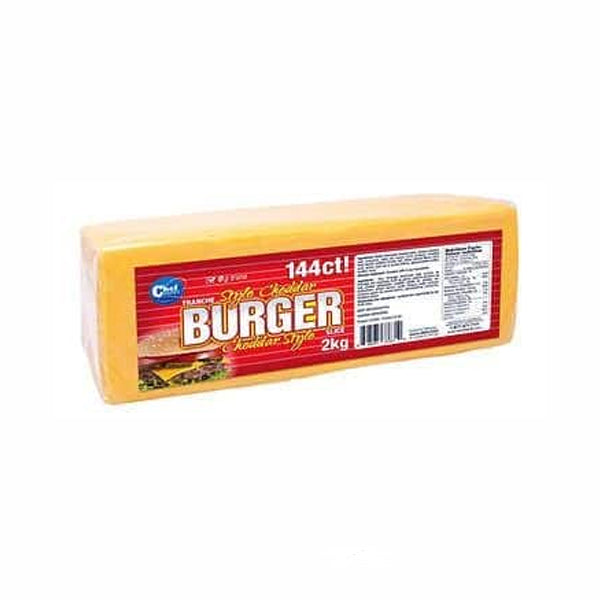 CHEF NUTRI - BURGER SLICE CHEESE 144CT