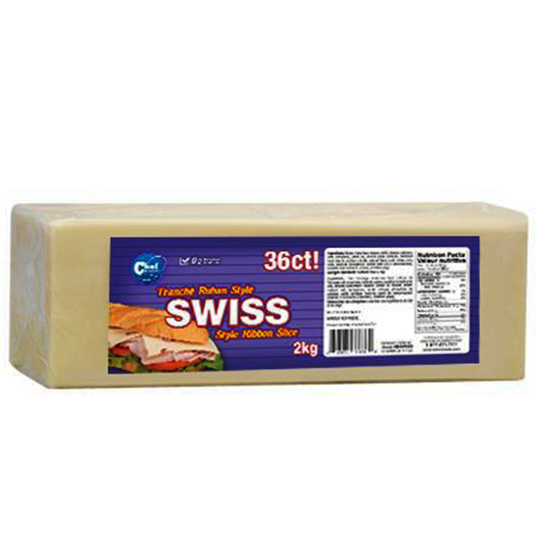 CHEF NUTRI - SWISS STYLE SLICE 36CT 2KG