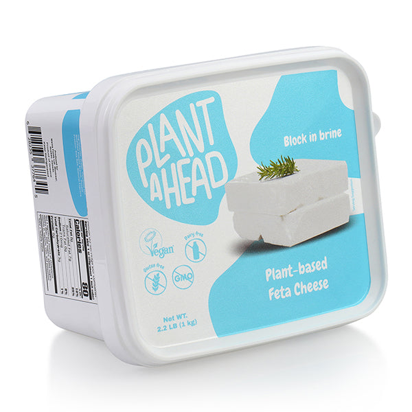 PLANT AHEAD - VEGAN FETA STYLE BLOCK IN BRINE 1KG