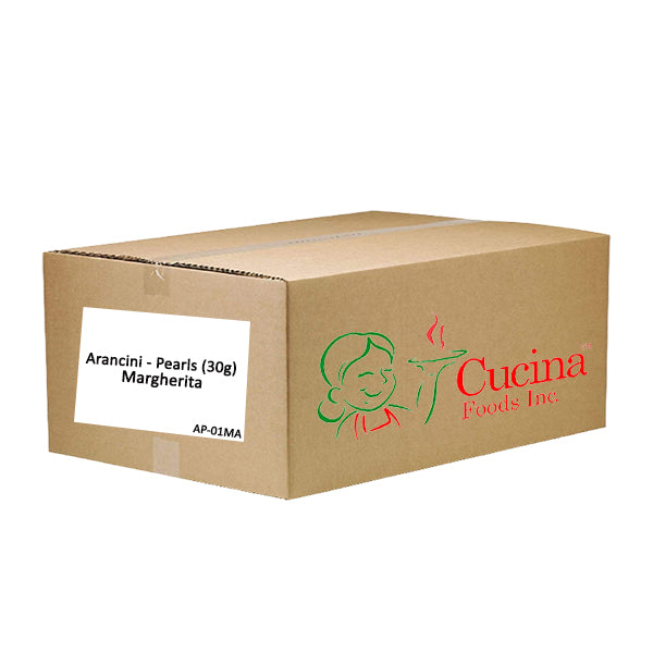 CUCINA FOODS - ARANCINI PEARLS MARGHERITA 250x28 GR