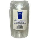 MAHER PRODUCTS - DOME LID FOR 12-24oz CLEAR CUP 50 PK