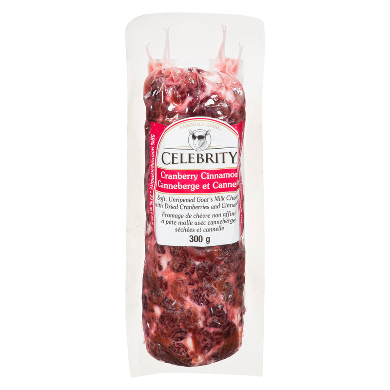 CELEBRITY - GOAT CHEESE CRANBERRY W CINNAMON 300GR