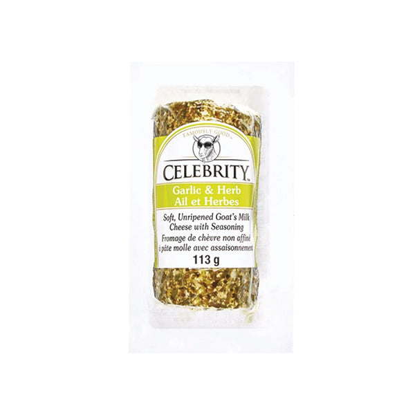 CELEBRITY - GOAT CHEESE HERB/GARLIC 113GR