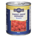 DEL DESTINO - SWEET DROPS PEPPERS WHOLE 796ML