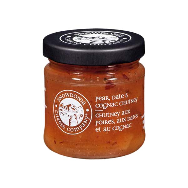 SNOWDONIA - PEAR DATE AND COGNAC CHUTNEY 114GR