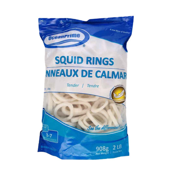 OCEAN PRIME - SQUID RINGS 2LB