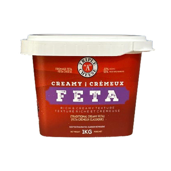 TRIPLE A CHEESE - CREAMY FETA 1KG