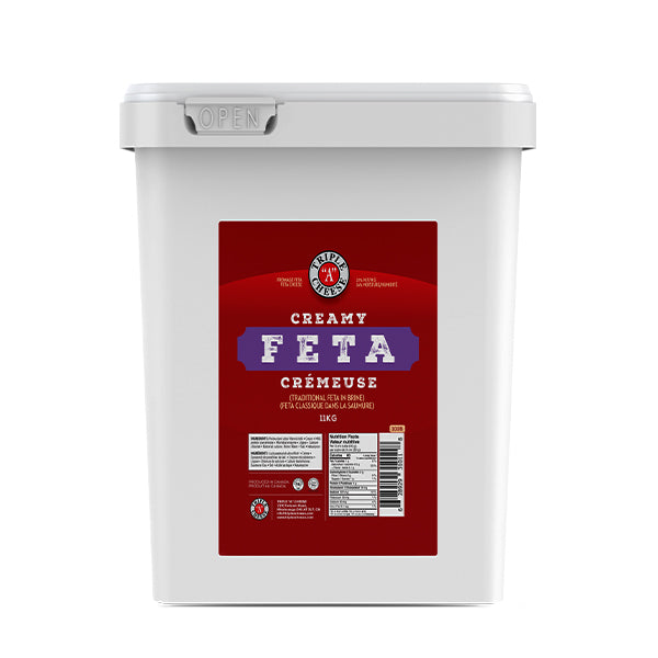 TRIPLE A CHEESE - CREAMY FETA 11KG